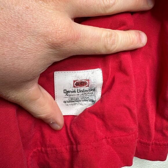 Vintage Y2K ecko unltd short sleeve t shirt men’s size XXL red - Picture 6 of 11
